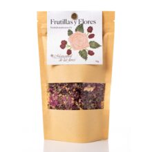 Frutillas y Flores deshidratadas para Té