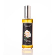 Aceite corporal con rosa